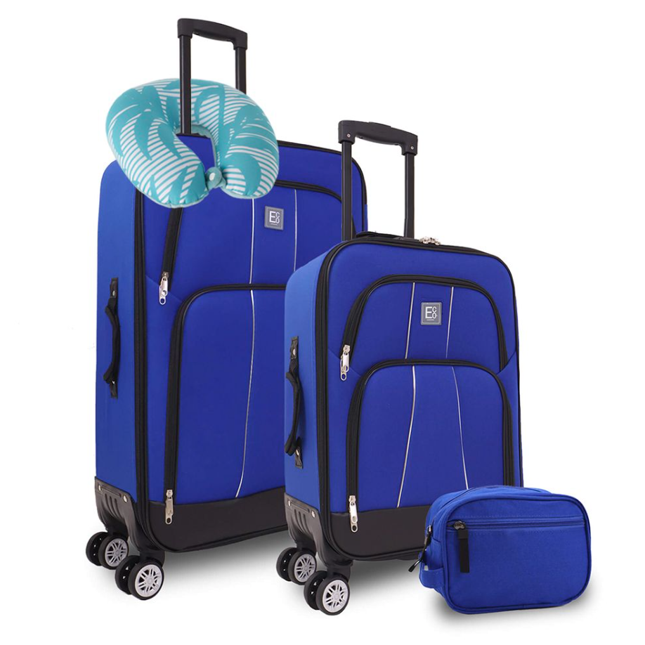兎仔 éloge the Travel kit 33% off on 2-Piece Luggage Set with Toiletry Bag | OneDayOnly