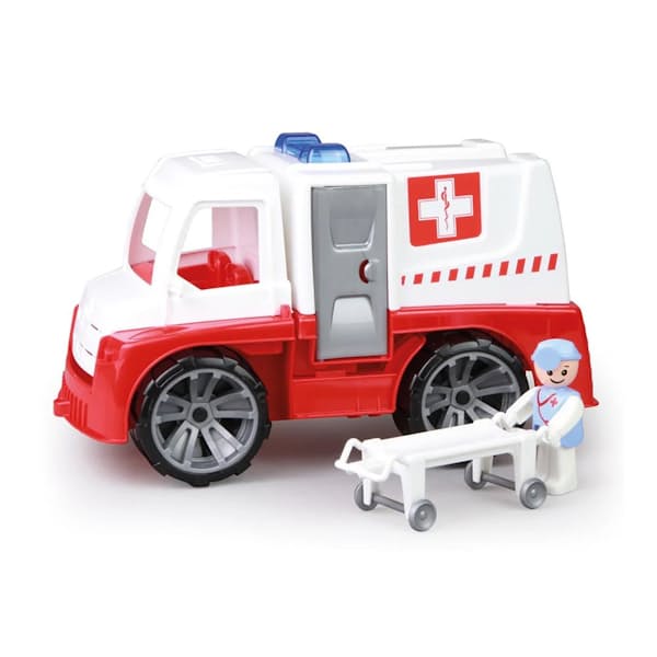 Ambulance and Police Car Truxx with Play Figures