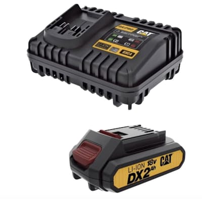 18V 4A Fast Charger and 2.0Ah Battery