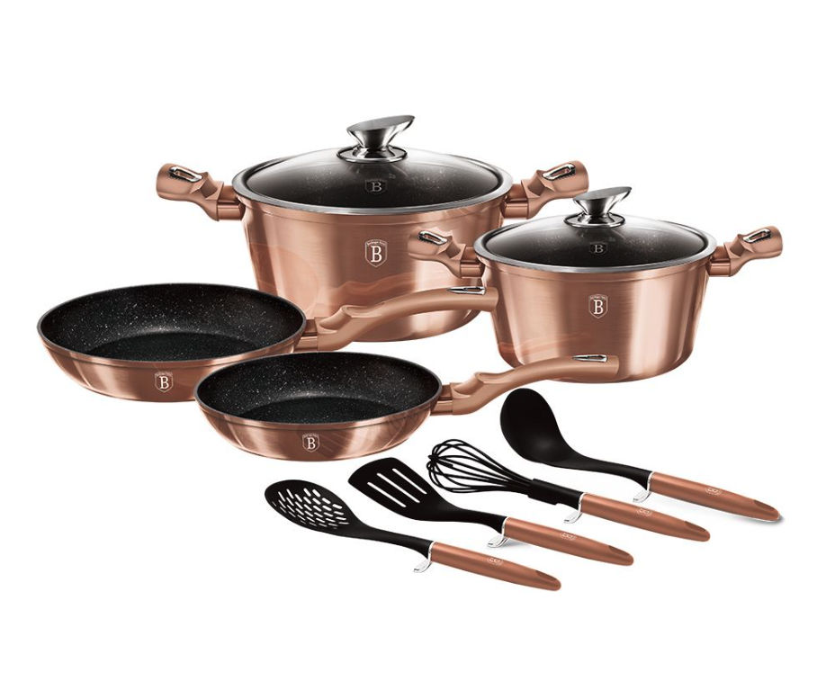 40% off on Berlinger Haus 10-Piece Cookware Set | OneDayOnly