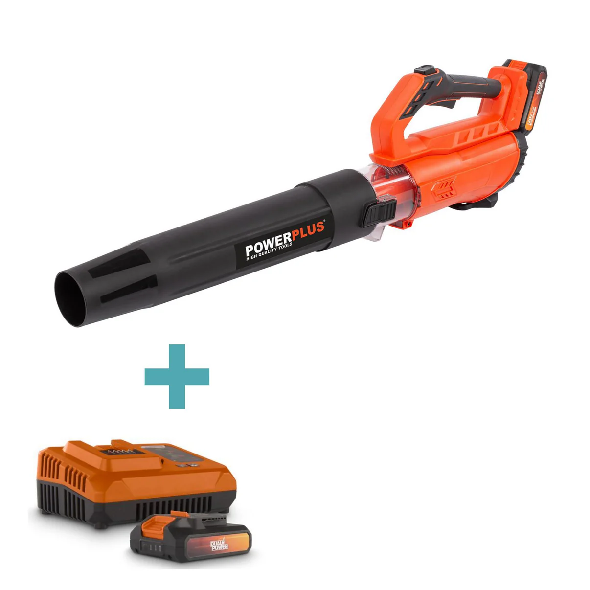 20V Cordless Leaf Blower and Battery Set