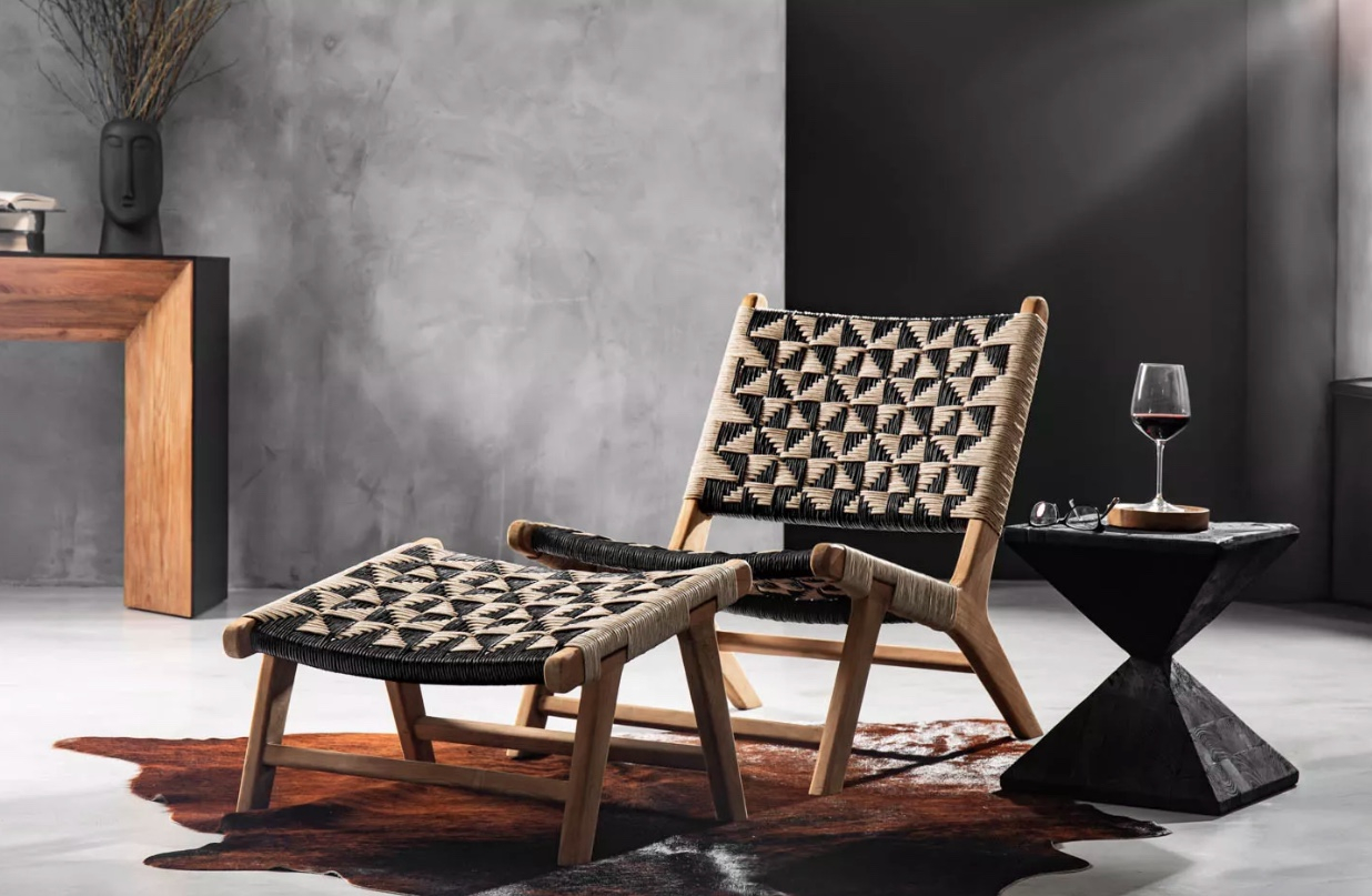 Only Chair and Footstool Included