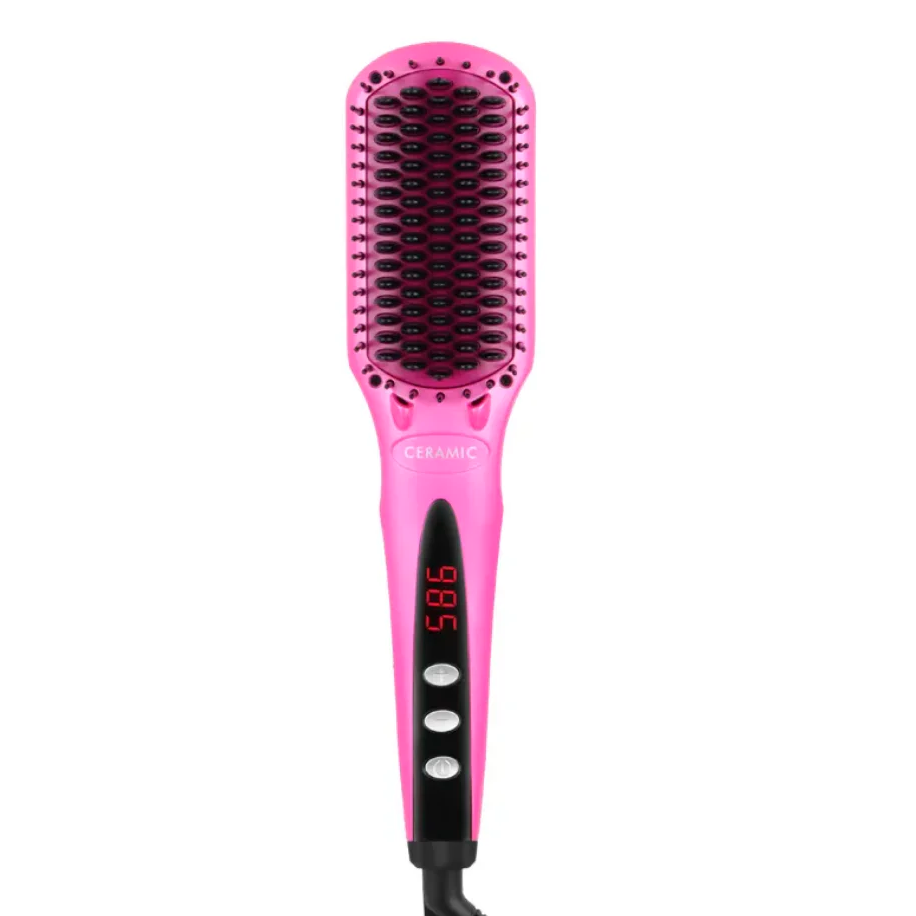 ヘアアイロン CREATEs / ELEMEA COMB STRAIGHTENER 45% off on Enzo Electric Straightener Brush | OneDayOnly