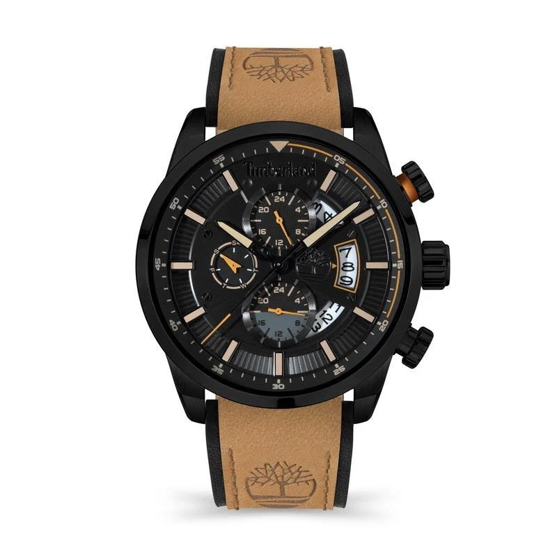 45% off on Men's Callahan Leather Watch | OneDayOnly