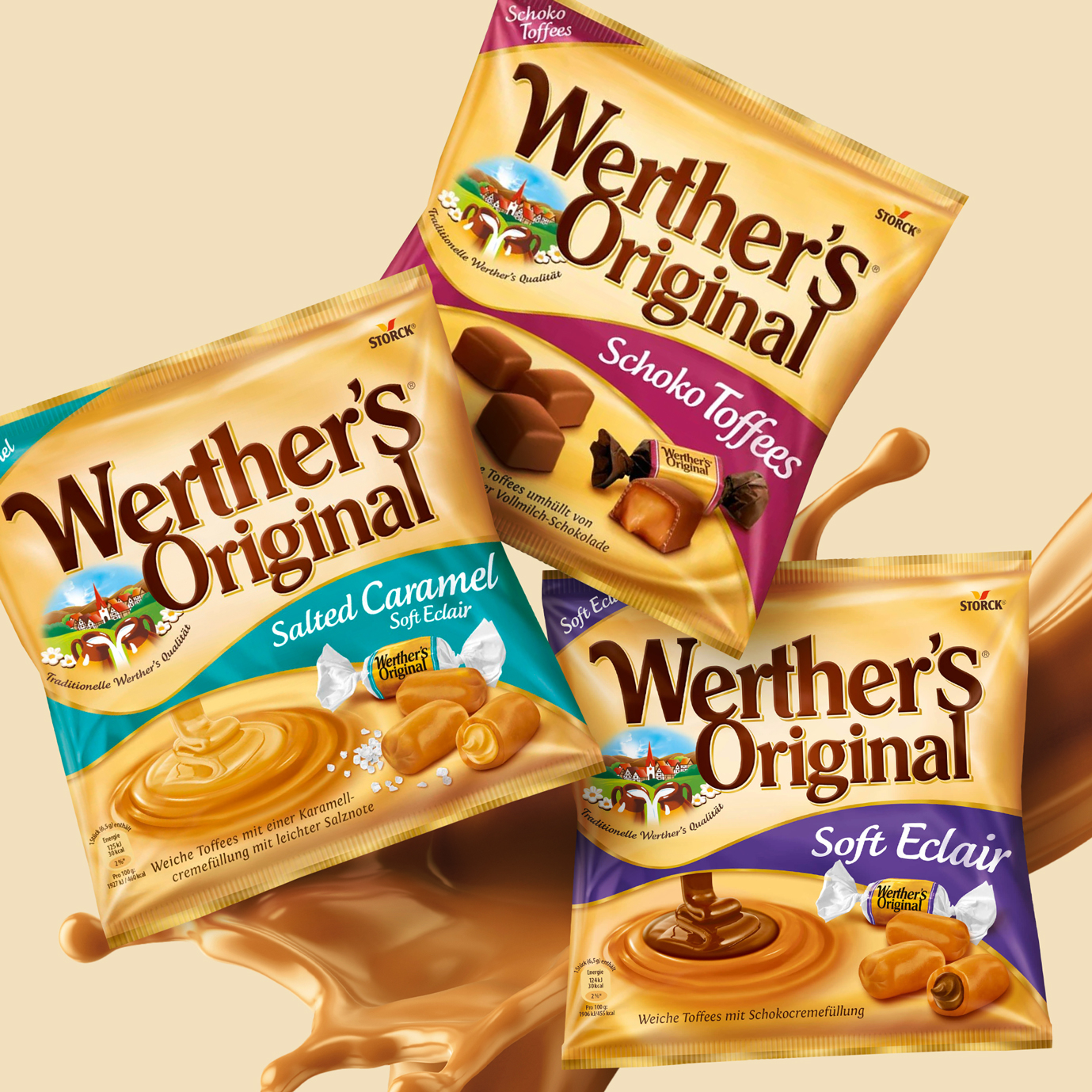 23% off on Werther's Original 3x 180g Candies | OneDayOnly