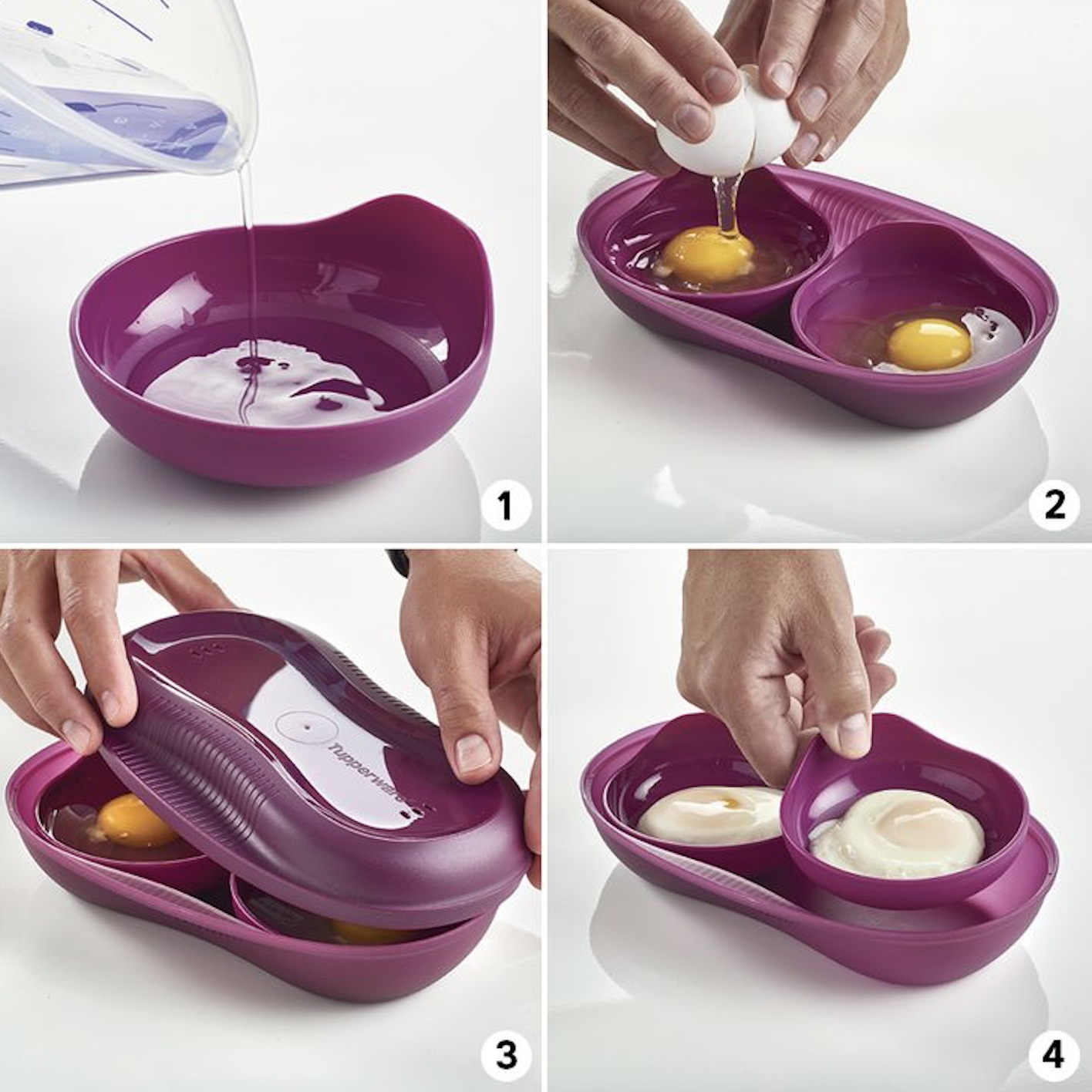 48% off on 2x Breakfast Makers with Egg Poacher Inserts | OneDayOnly