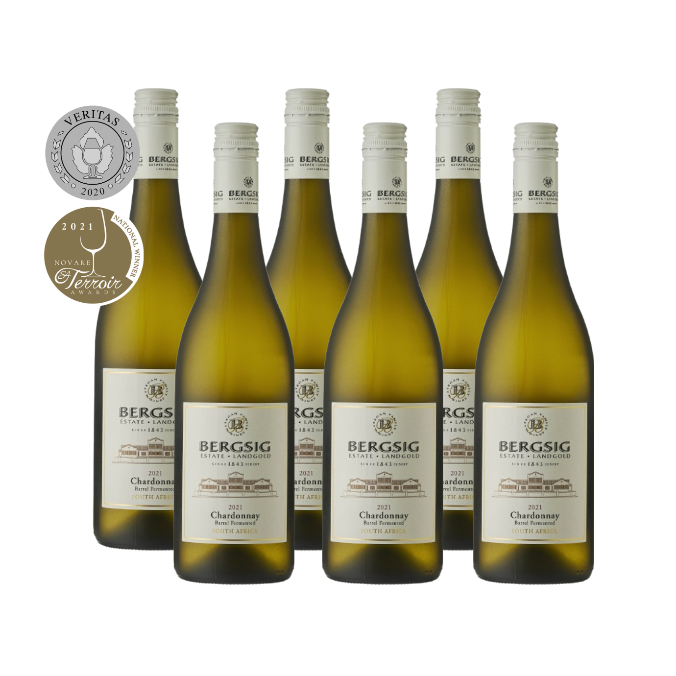 23% off on Bergsig 6x Chardonnay 2022 | OneDayOnly