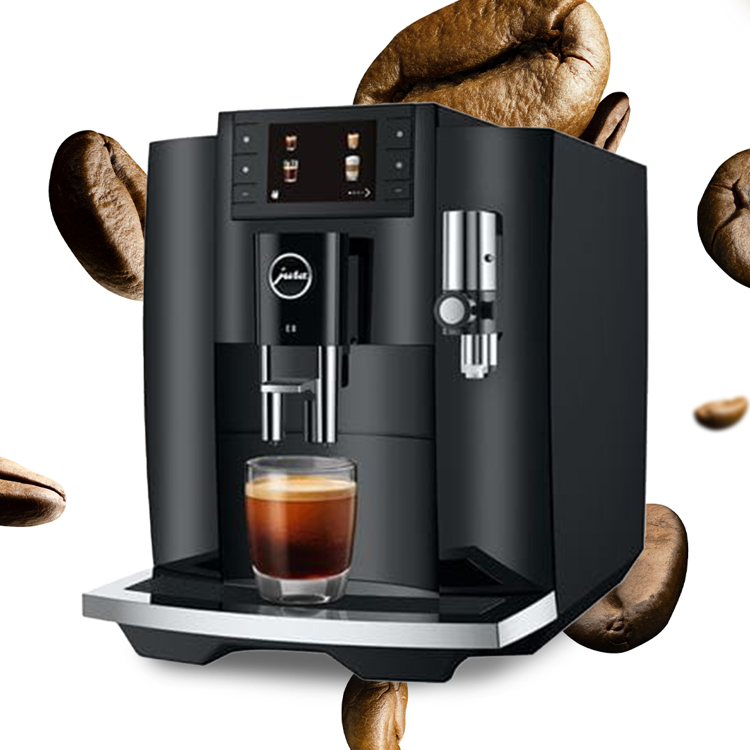 E8 Automatic One Touch 1450W Bean To Cup Cappuccino Machine