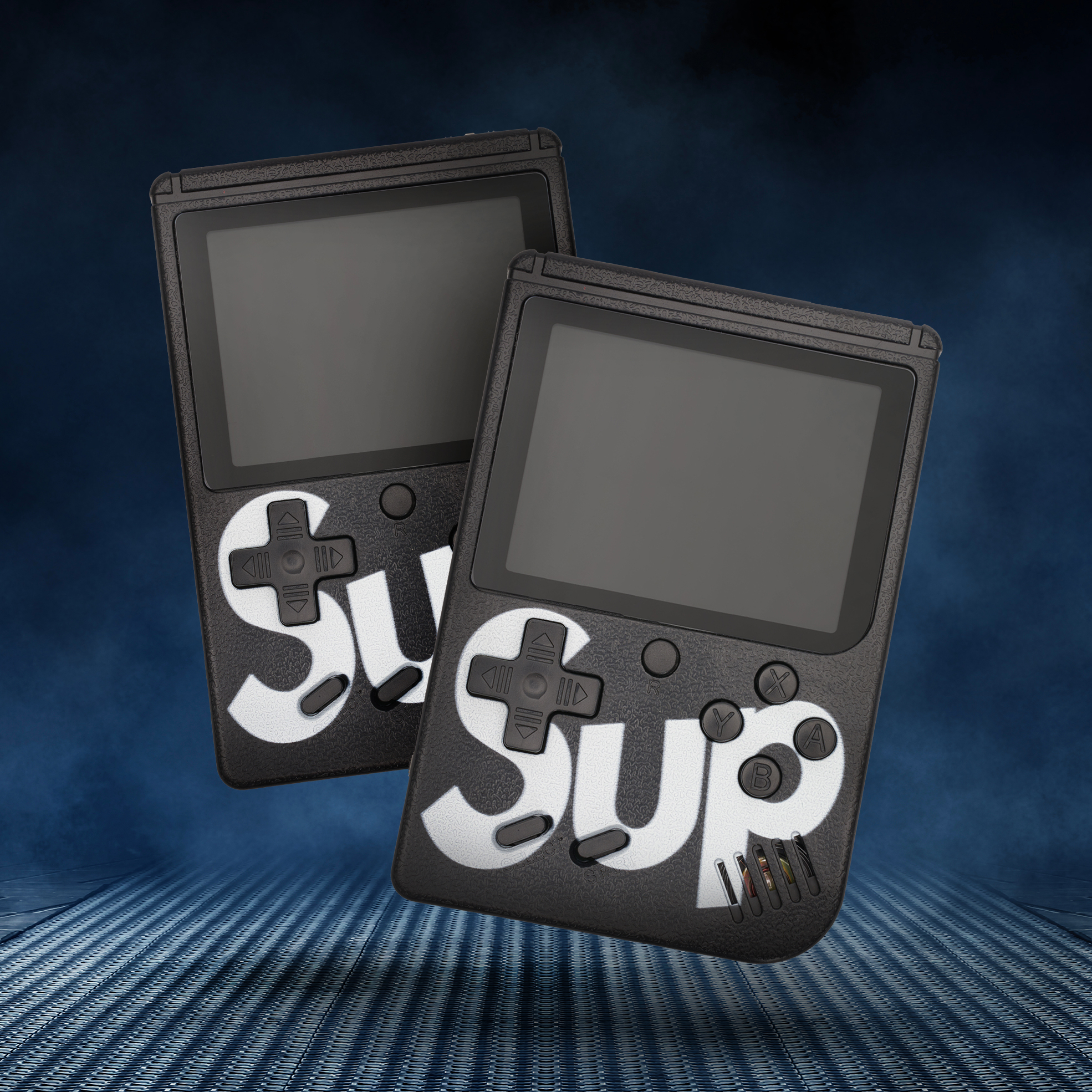 2x Handheld Gaming Consoles with 300 Built-in Games