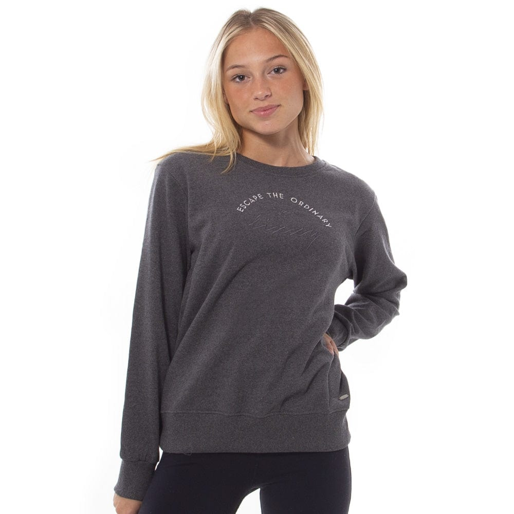 Ladies Black Lindie Pullover