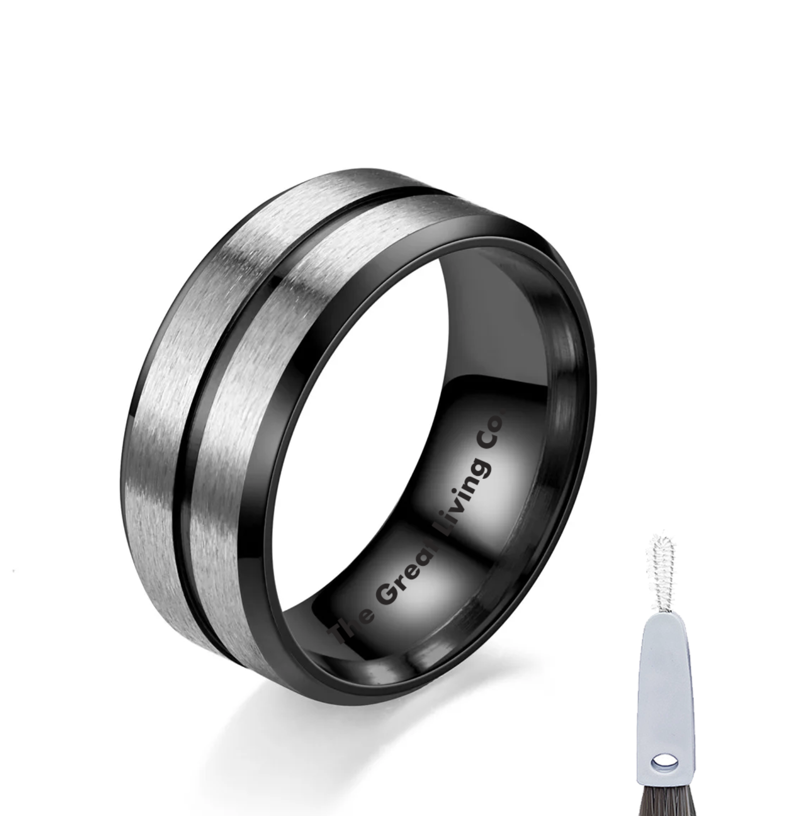 45% off on Men's Double Tone Ring | OneDayOnly