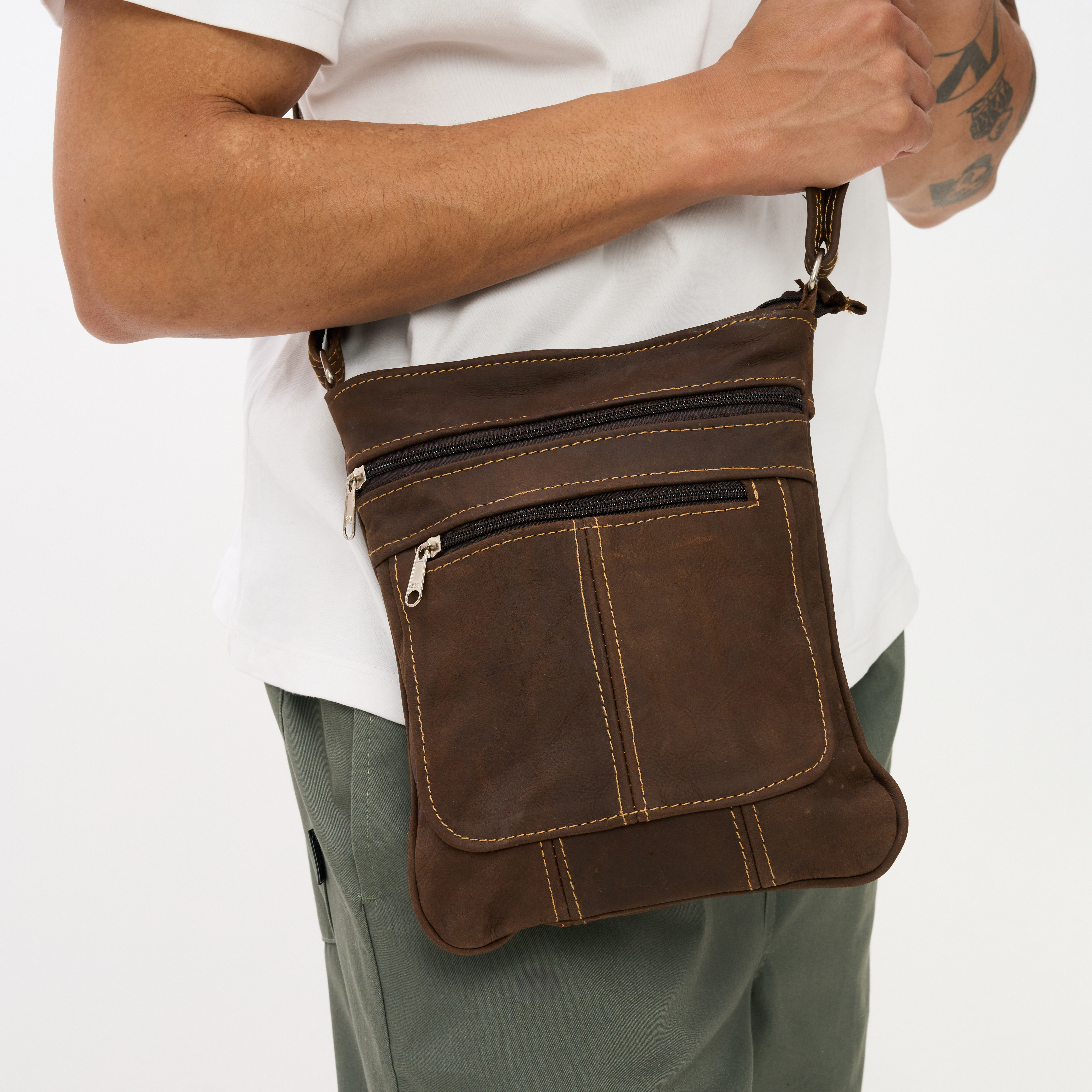 Genuine Leather Robyn Crossbody Bag