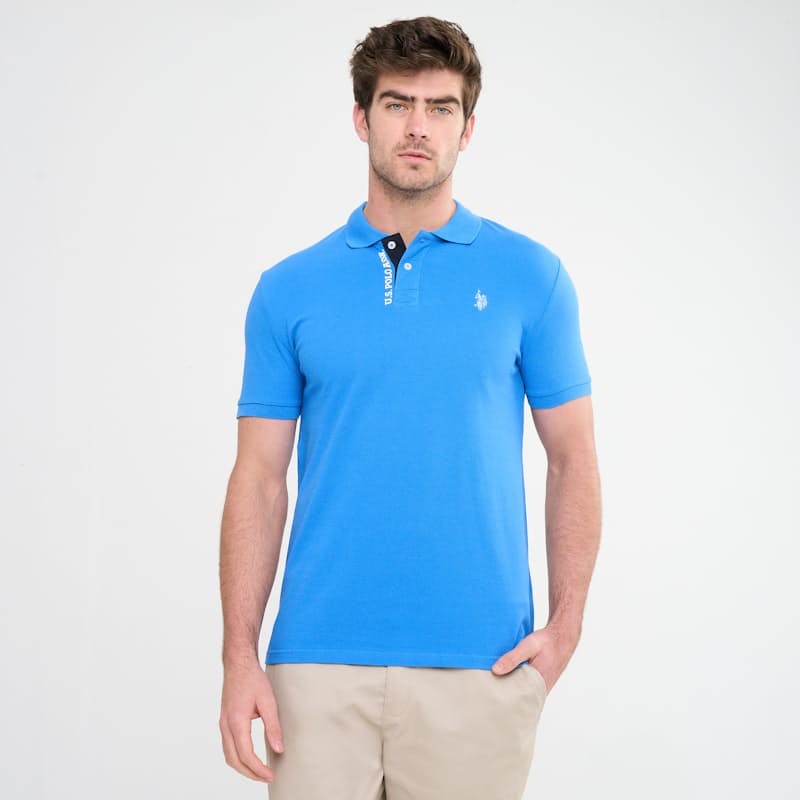 Men s 100 Cotton Short Sleeve Polo Shirt