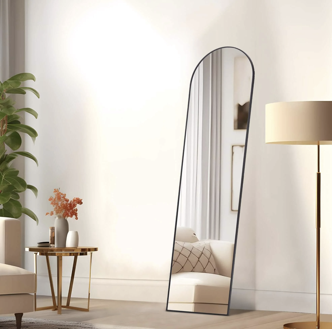 55% off on Luxe Home 2x 1.52m Arch Mirrors | OneDayOnly