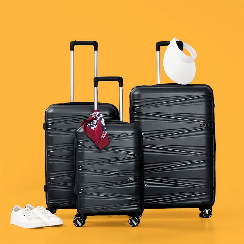 Best hard suitcase set shop