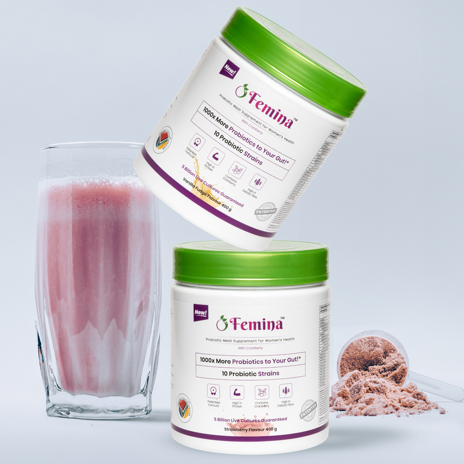 2x 400g Strawberry Probiotics Meals