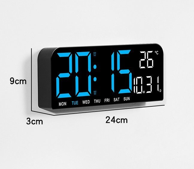 42% off on HyperTech LED Calendar Alarm Clock | OneDayOnly