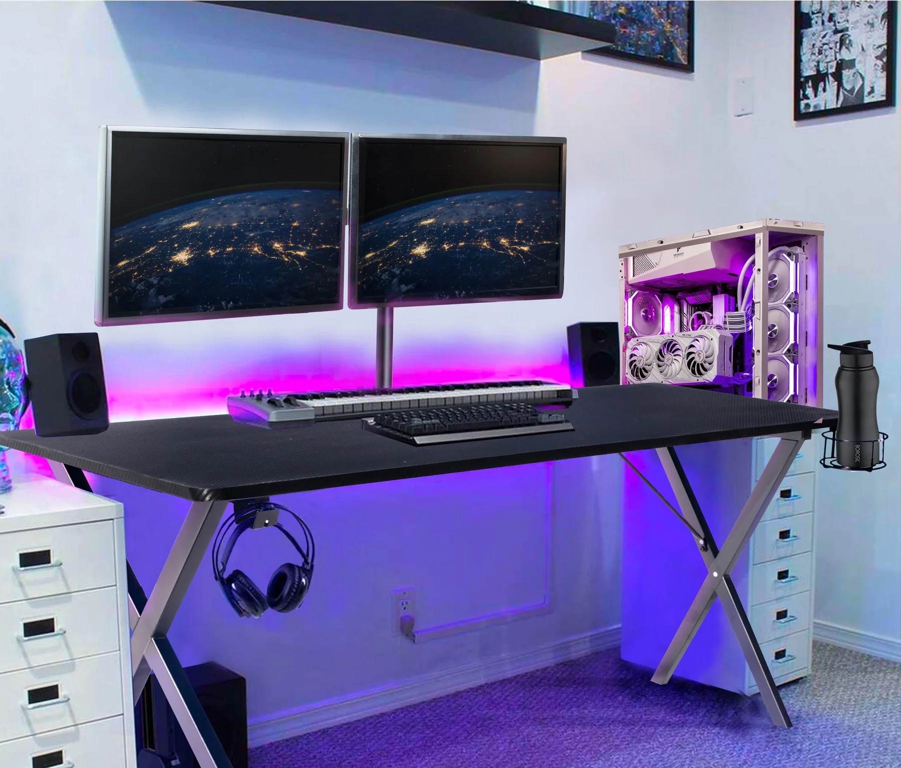 Functionality Illustration - Only desk included