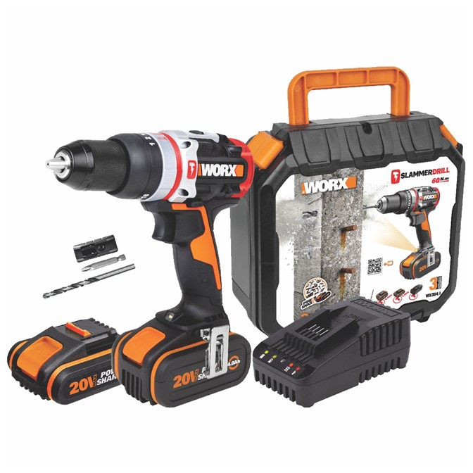 Slammer 3-in-1 Brushless Hammer Drill