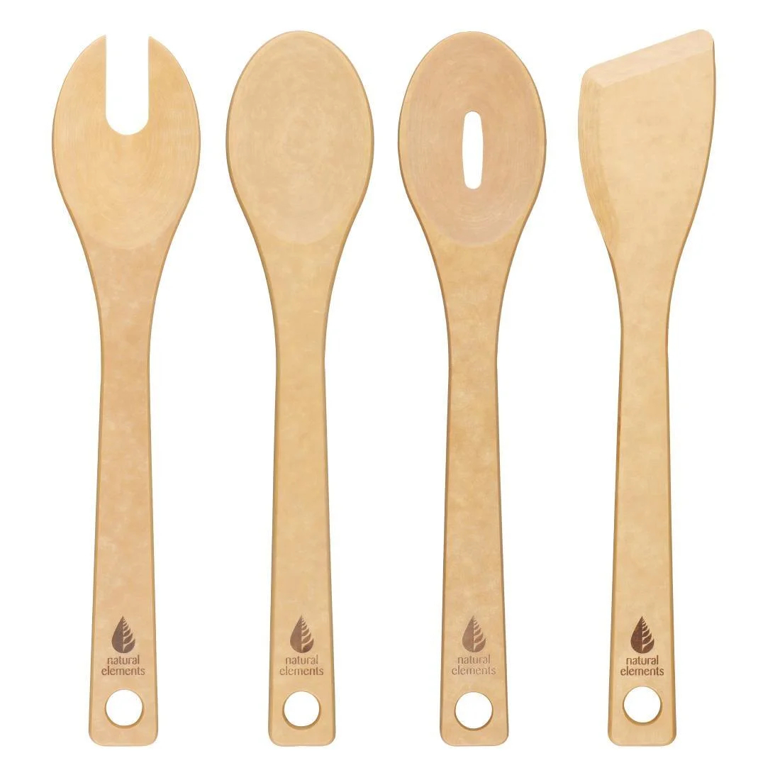 31 off on Wood Kitchen Utensils 4Piece Set OneDayOnly