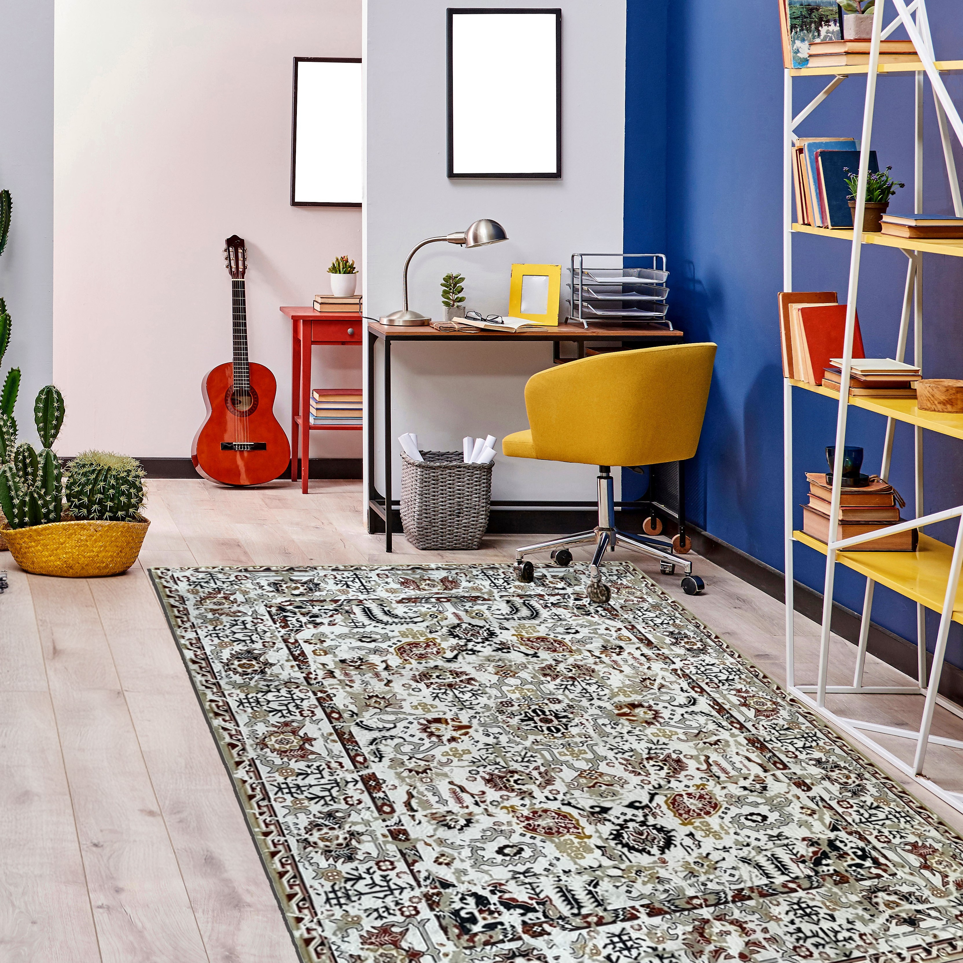 33% off on Multi-flor Sophia HD Printed Rug | OneDayOnly