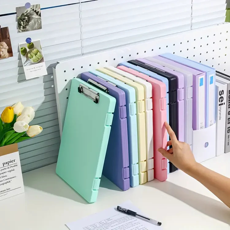 A4 Clip Board with Internal Storage Compartment