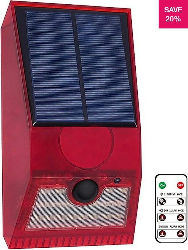 Rectangular Solar Flasher 20% off on Solar Alarm and LED Flasher | OneDayOnly