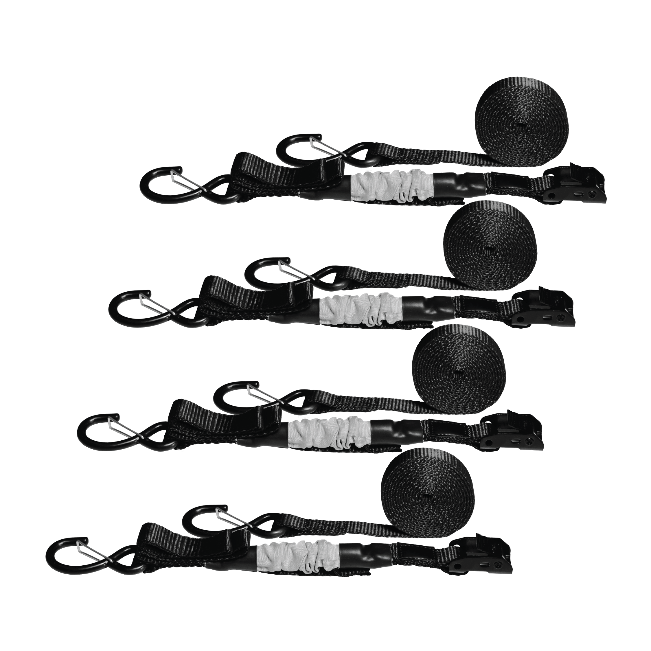 4x 3.5m Tension Straps