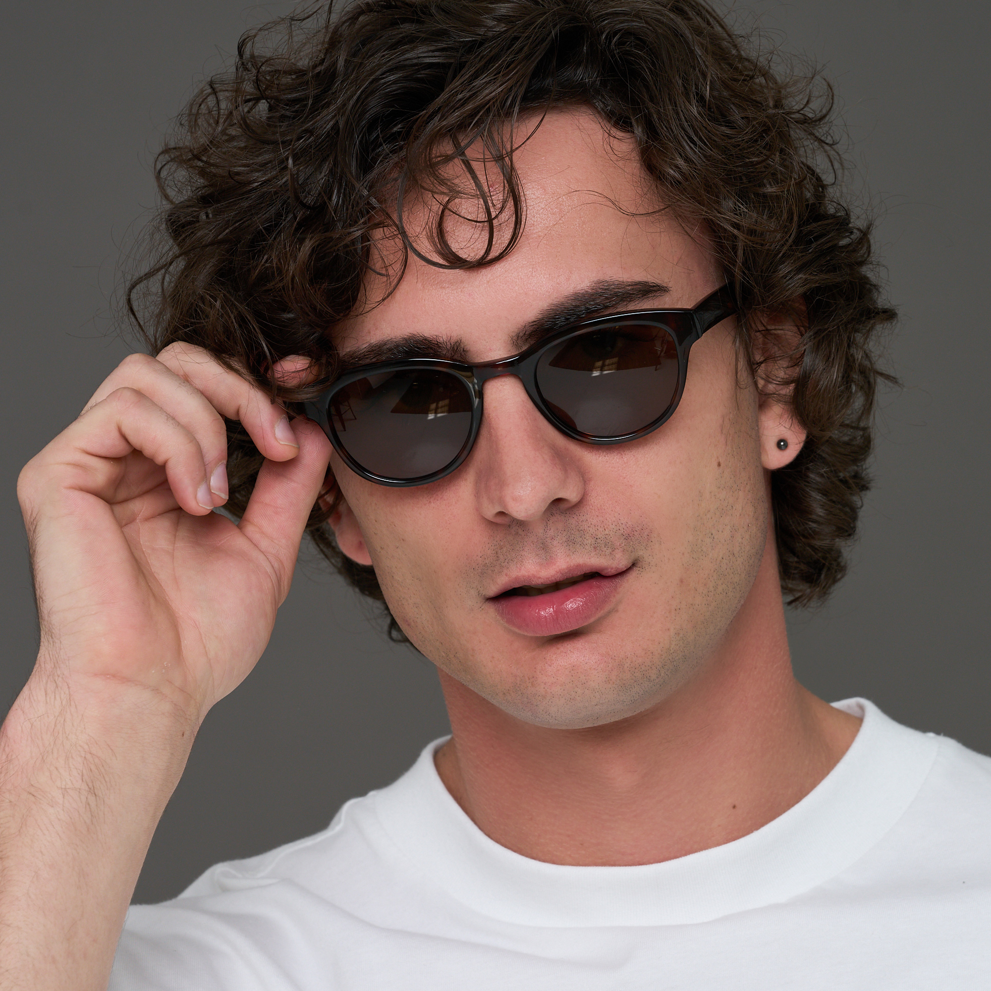 Dark Tort/Solid Brown