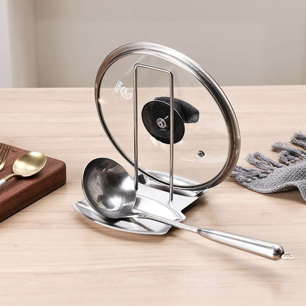 2x Spoon and Pot Lid Rests