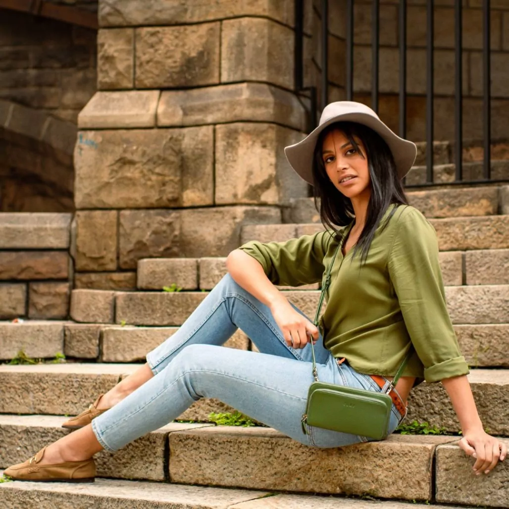 Forest Green - Antique Brass