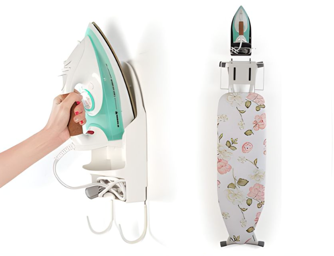 White (Iron &amp; ironing board not included)