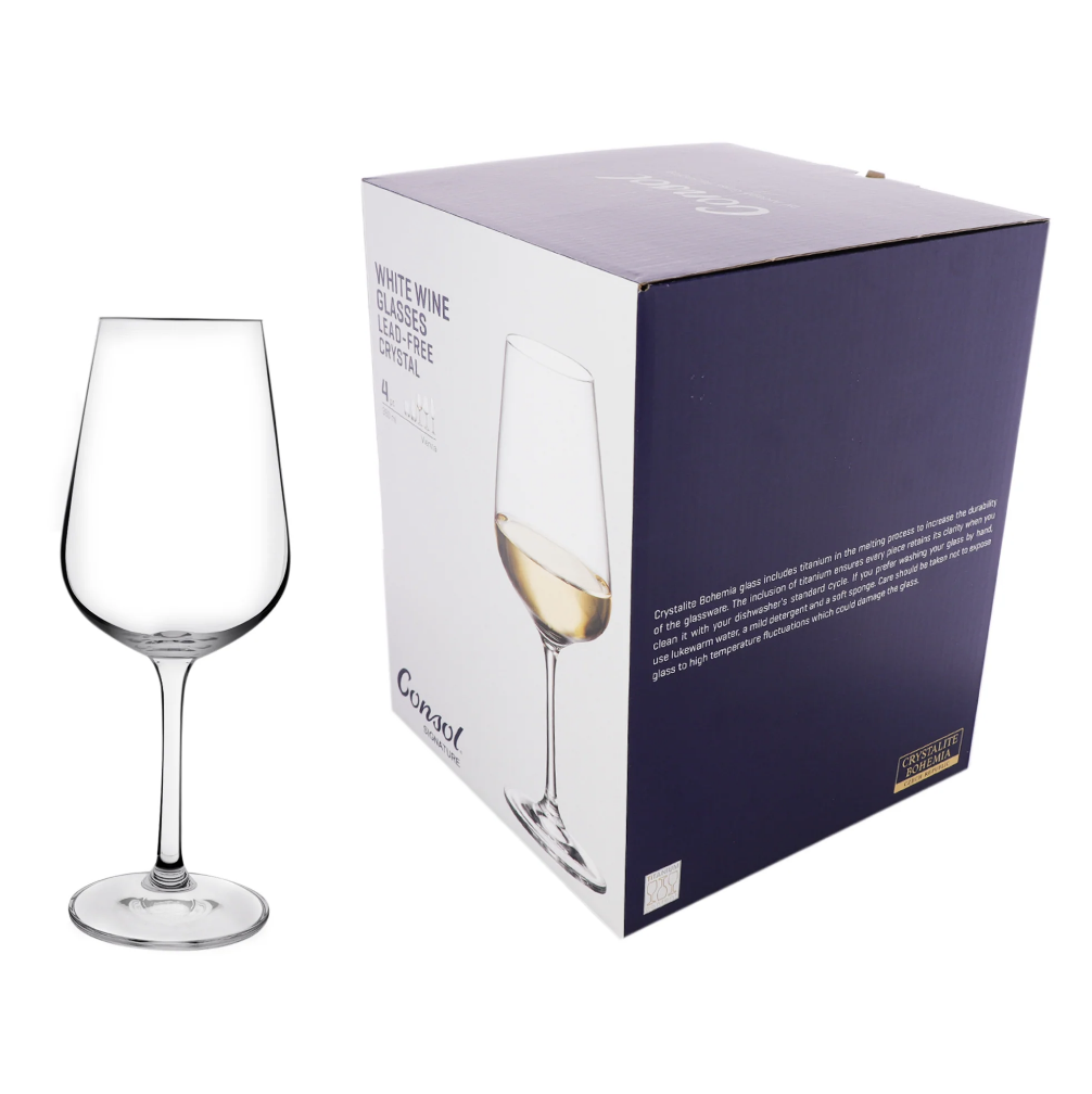 Set of 8 - White