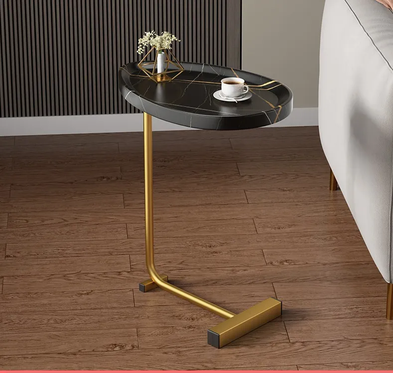 Black Marble & Gold Frame