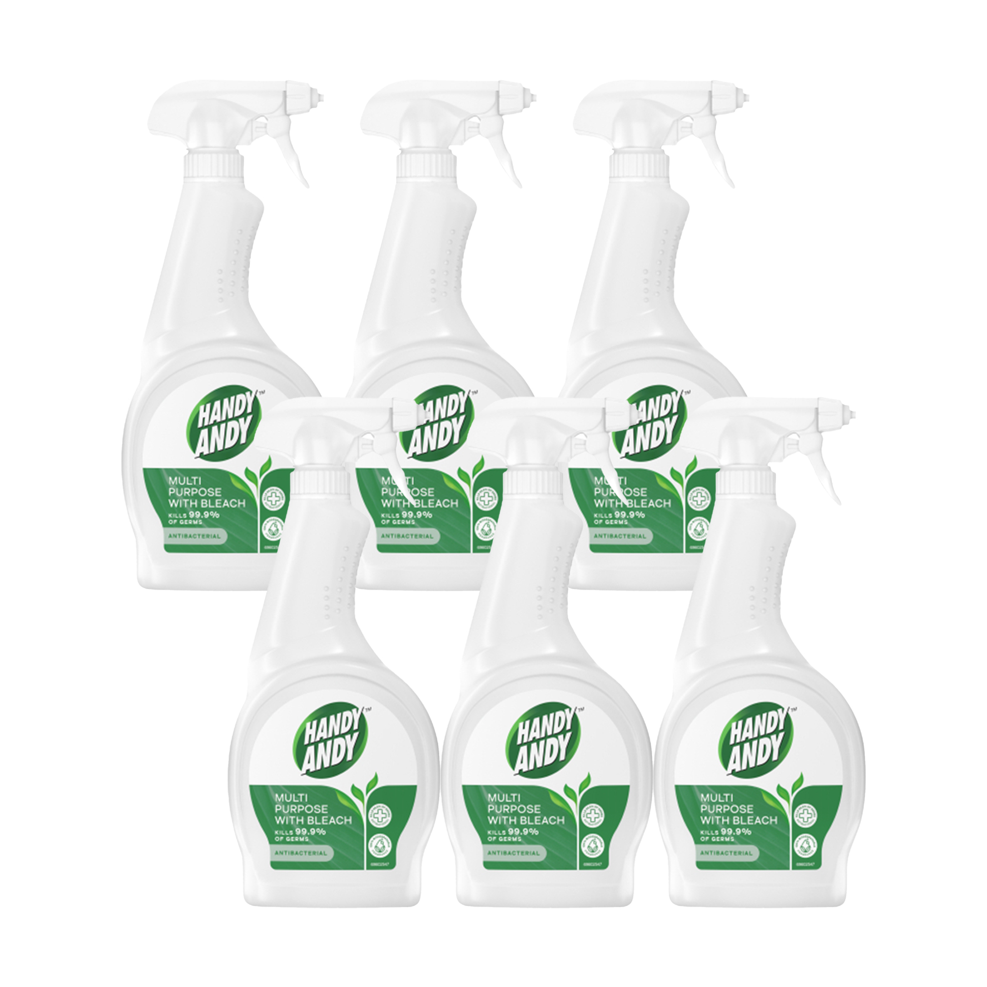 6x 500ml Ultrafast Trigger Cleaners