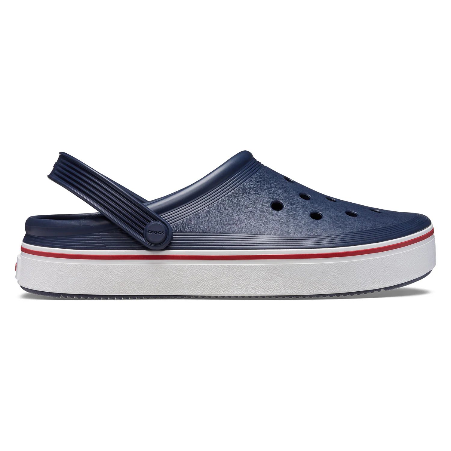 靴 EOE X OMNY SYNERY CLOG / BLU OM The Edge of Earth Unisex Embroidered Buckle Clog - Blue