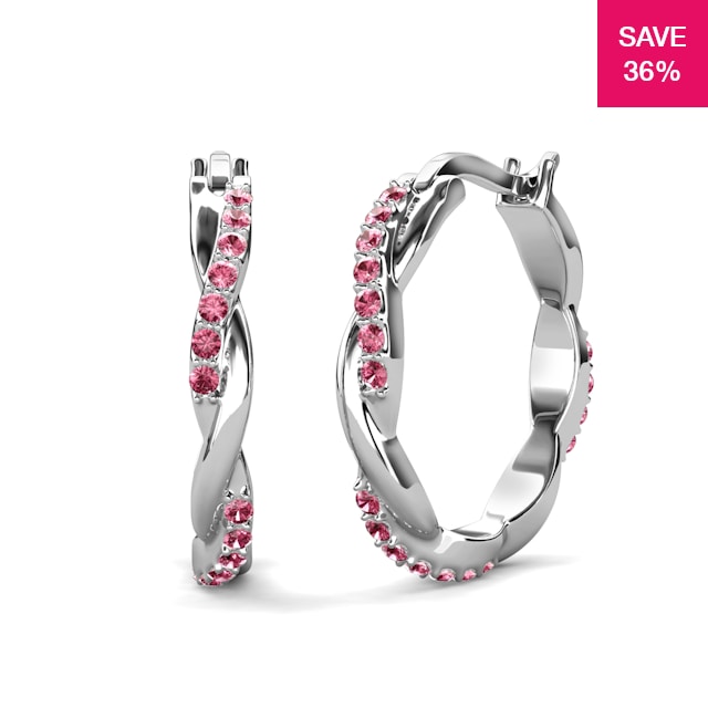 36% off on Destiny Eternal Hoop Earrings | OneDayOnly