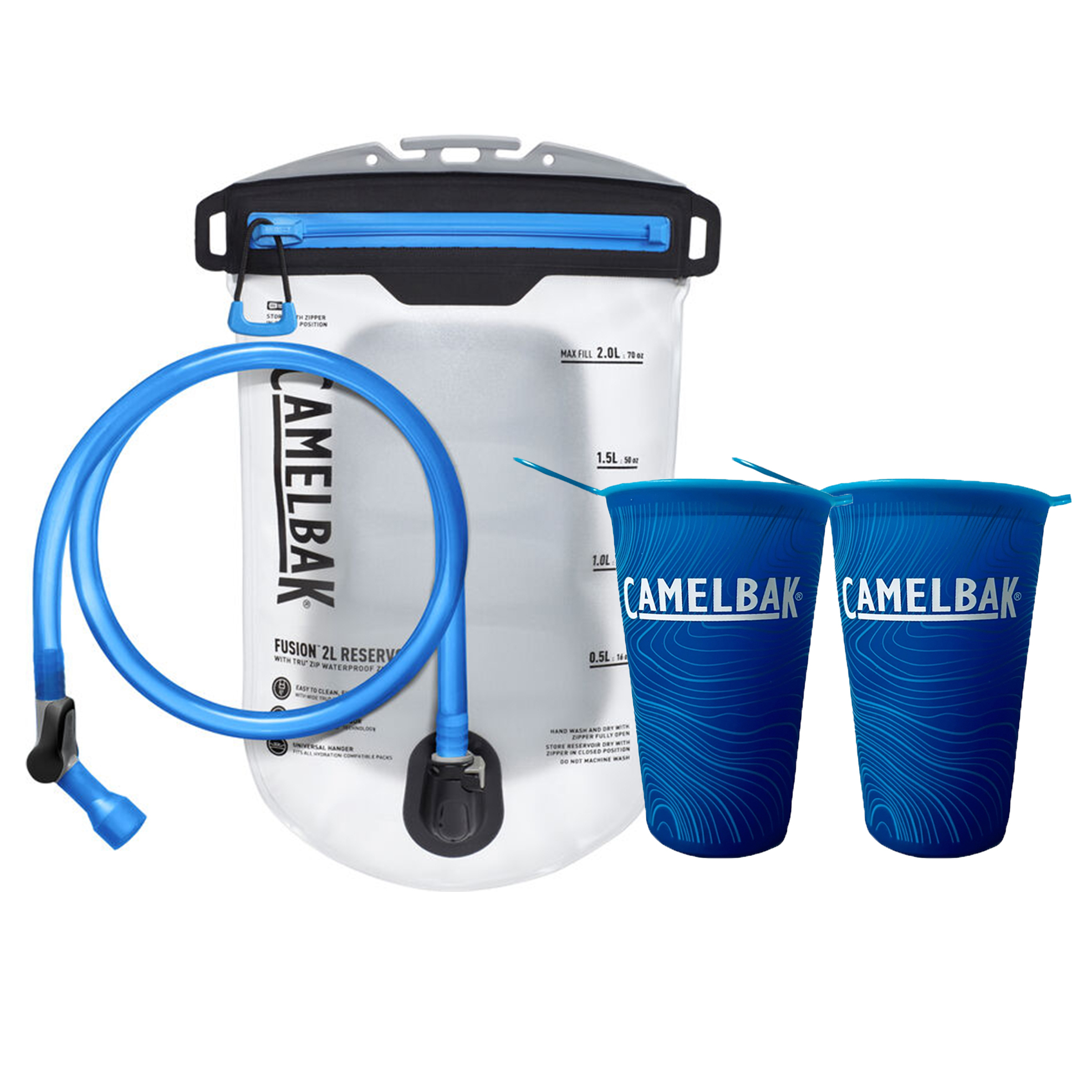 2L with 2 Collapsible Cups