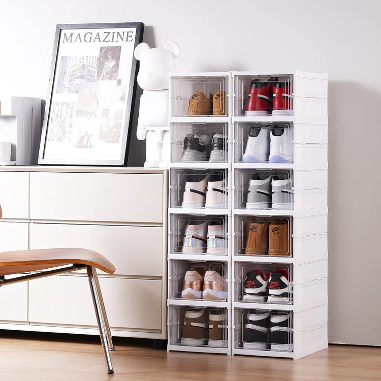 Shelf 2020 New Shoe Box Organizer Drawer 38% Off On 6-Tier