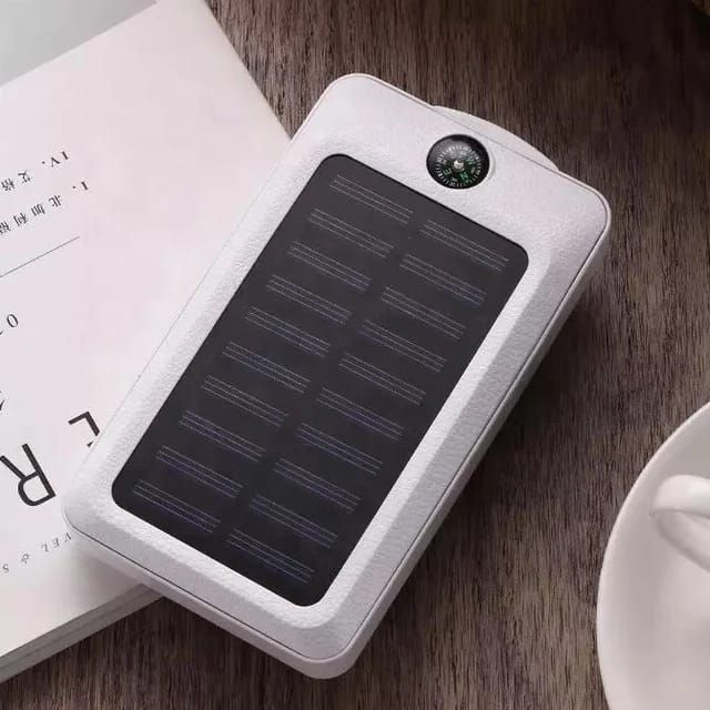 3x 15000mAh Solar Powered Power Banks with Compass and Light