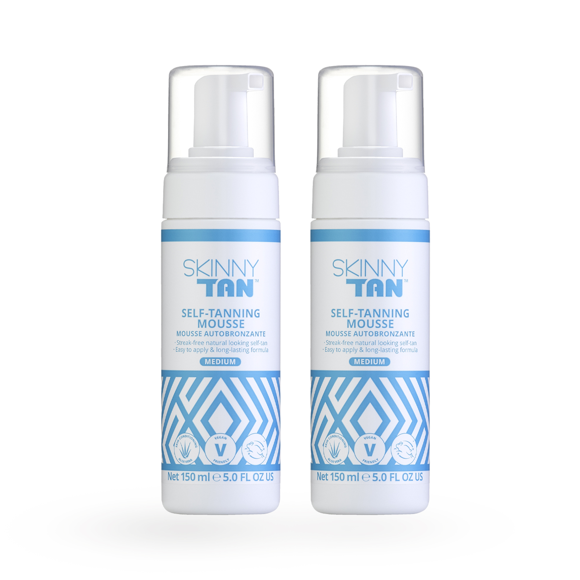 2x 150ml Self-Tanning Mousses