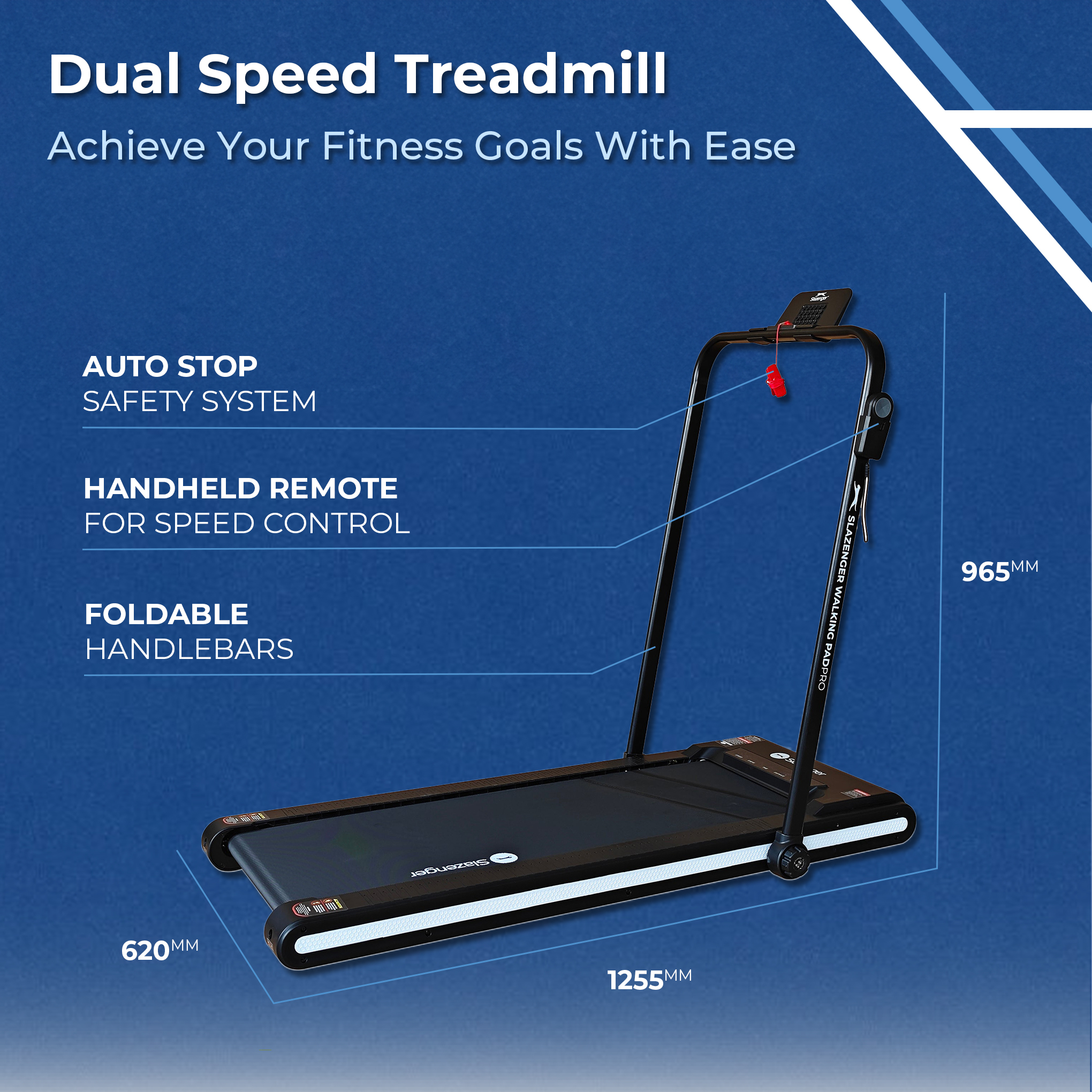 50% off on Slazenger Foldable Walking Pad Pro | OneDayOnly