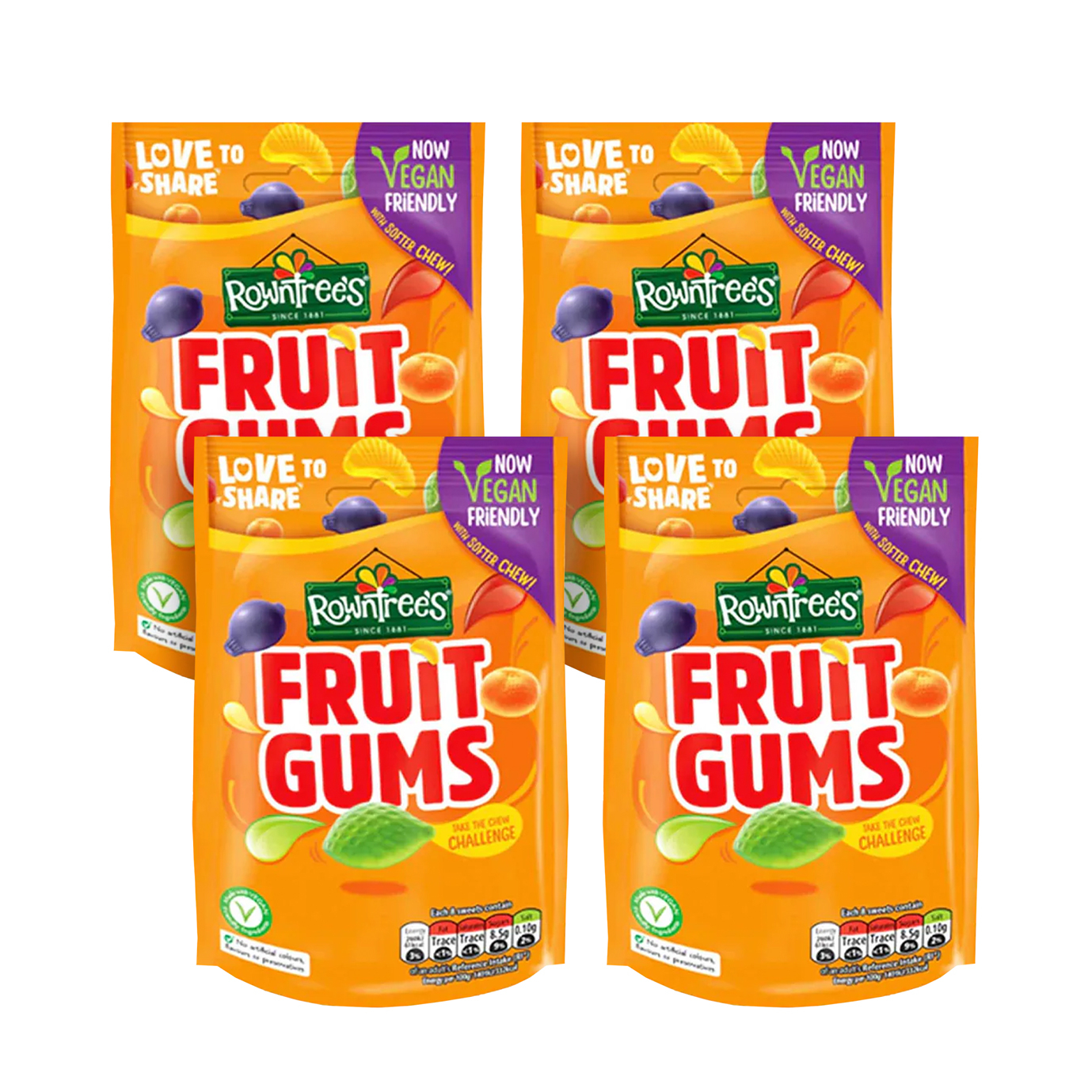 Fruit Gums - Bundle Contents