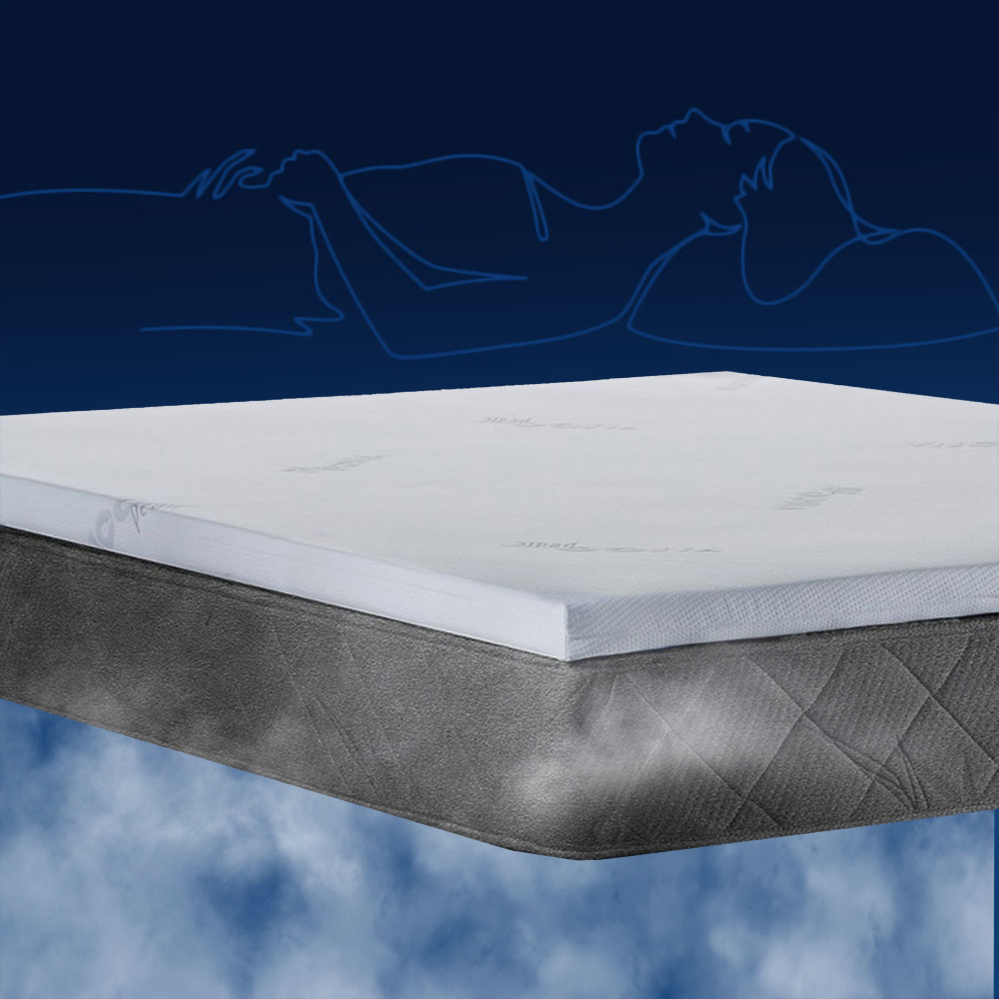 Gel Infused Memory Foam Mattress Toppers