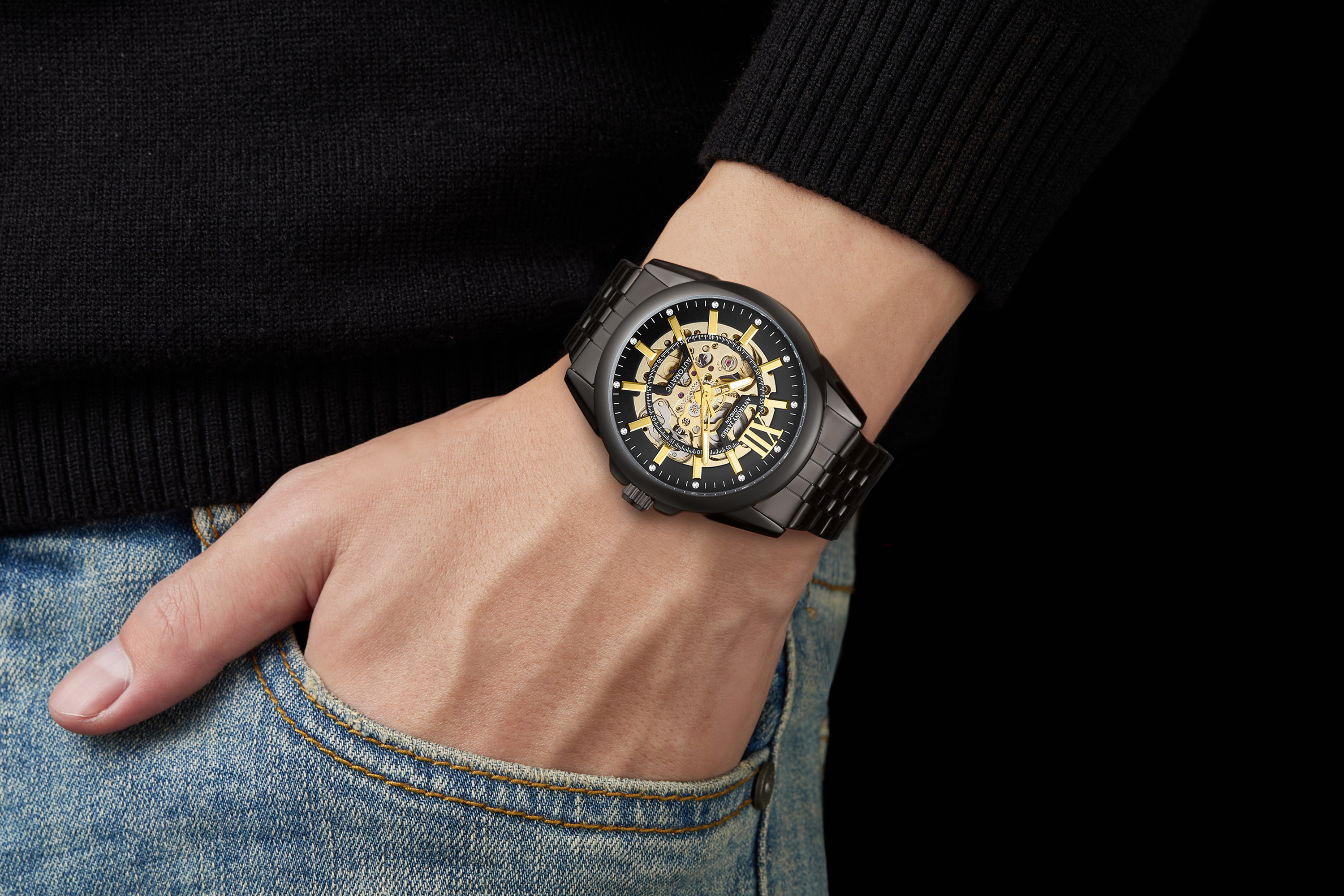 70% off on Men's Mystique Automatic Watch | OneDayOnly