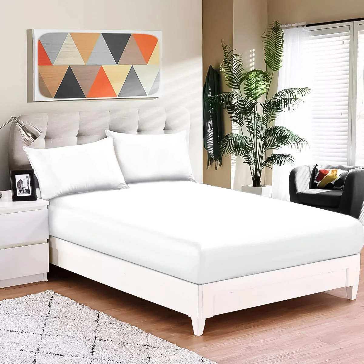 25 off on 100 Cotton 144TC Fitted Sheet Set OneDayOnly