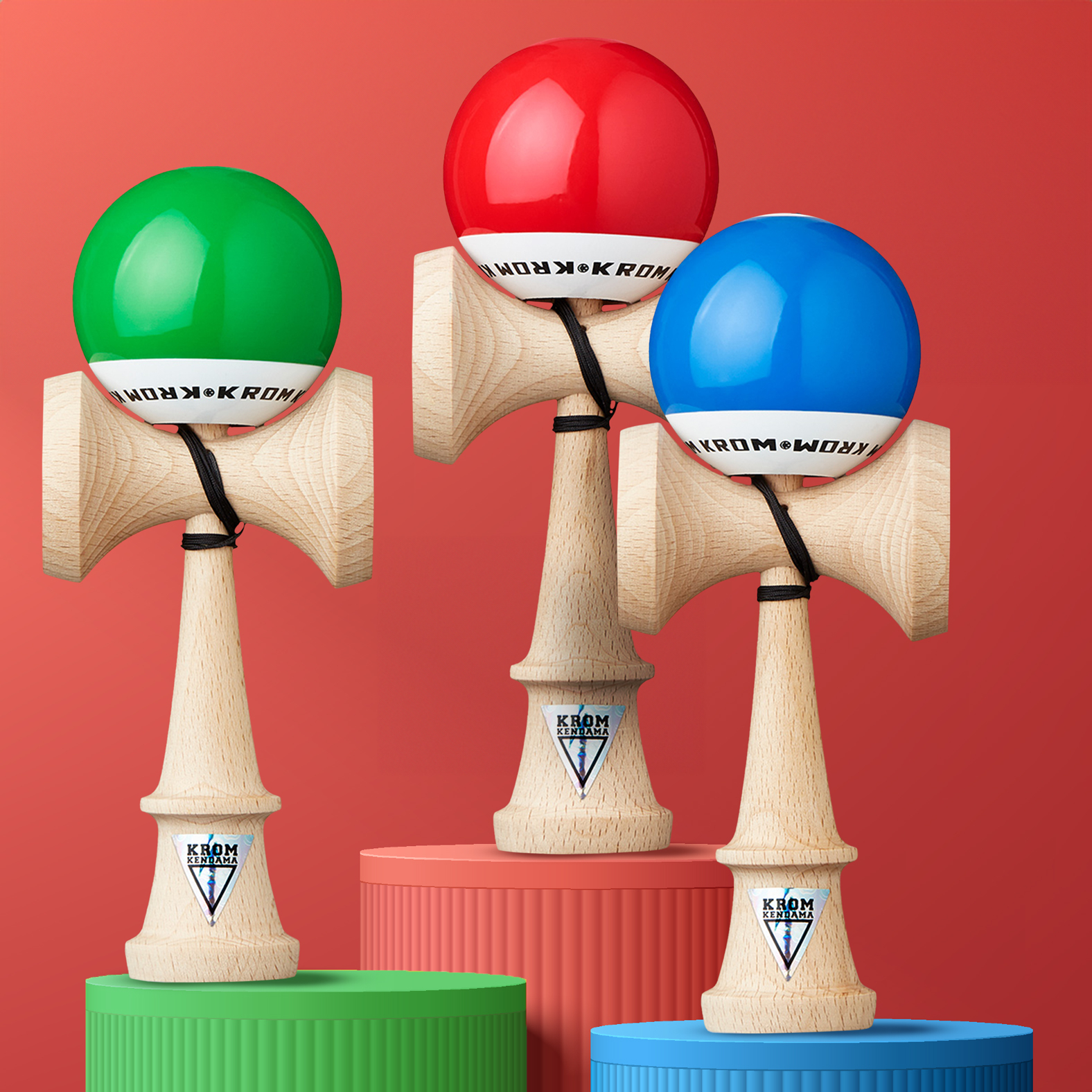 JIMWAG NYA KINT 2色セット 30% off on Krom Kendama Japanese Skill Toy | OneDayOnly