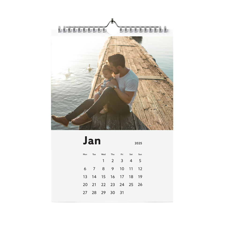 41 off on A3 Personalised 2025 Calendar OneDayOnly