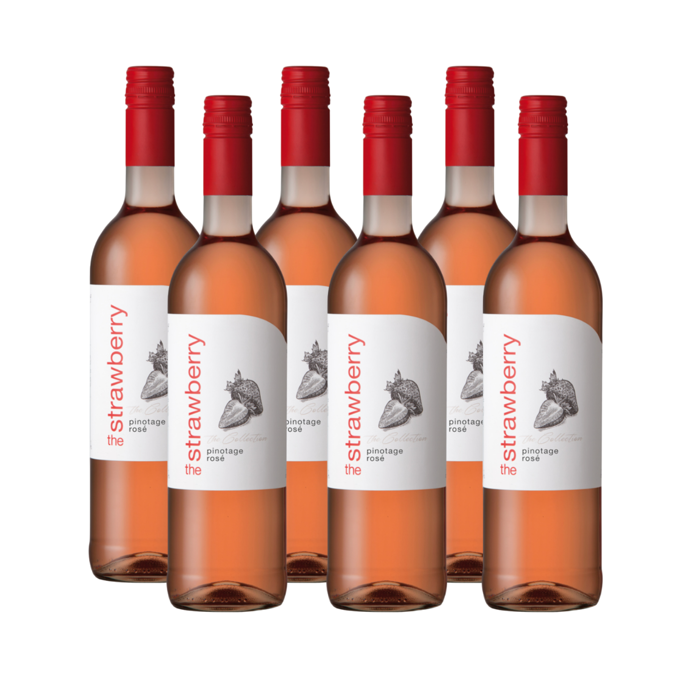 6x Strawberry Pinotage Rose 2025