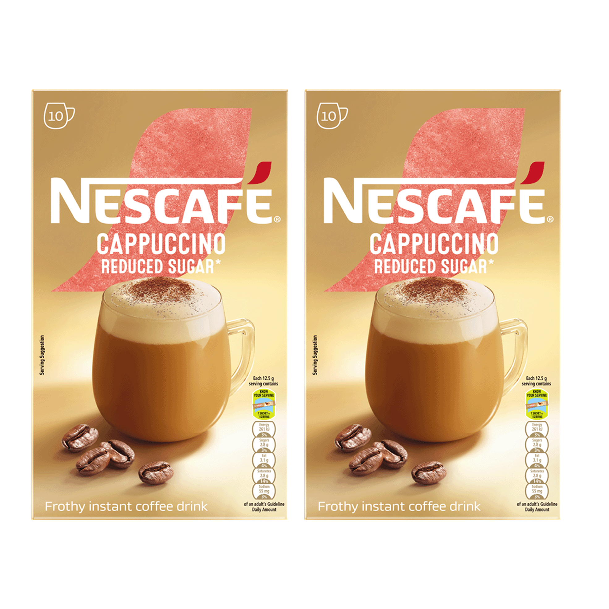 2x 10's Cappuccino Sachets